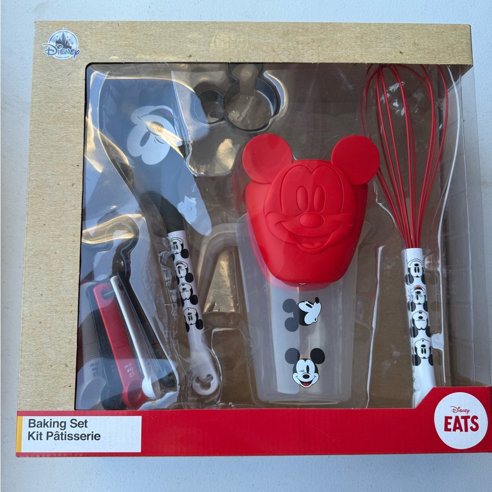 Disney Mickey Mouse Kitchen Essentials Set - Red and Black